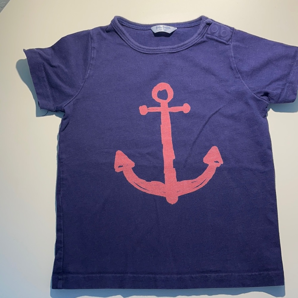 Boys Baby Boden summer tee ⚓️